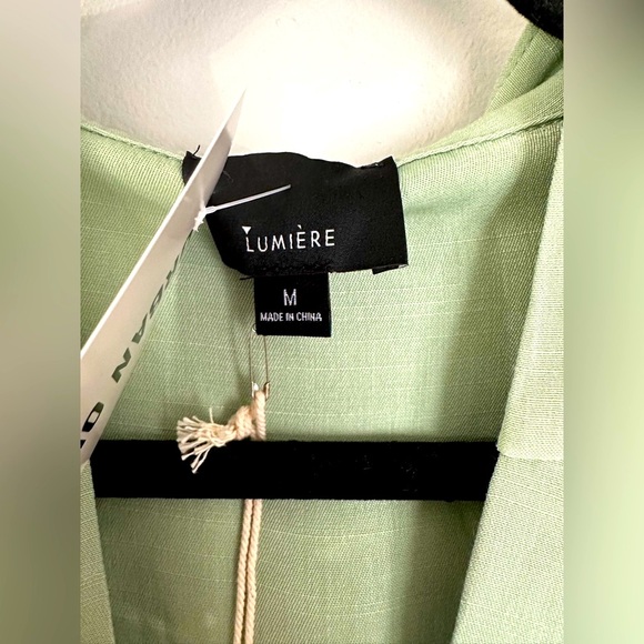 Urban Outfitters Lumiere Sage Crop Hoodies in Medium. New with tag - Picture 6 of 7